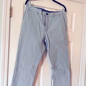 Banana republic • men’s light blue flat front pant • 32x32
